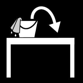 clean the table